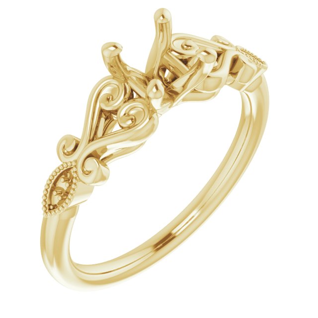 14k Yellow Gold