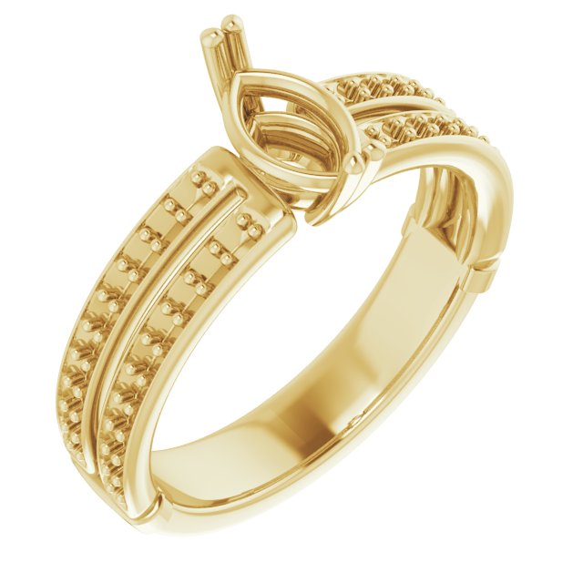 14k Yellow Gold