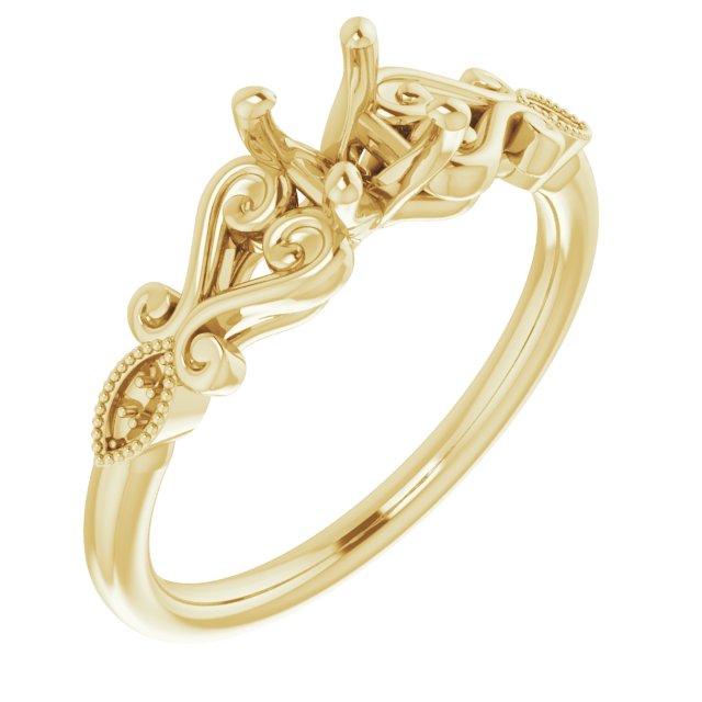 14k Yellow Gold