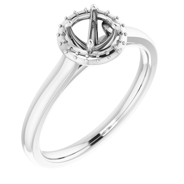 Halo-Style Engagement Ring
