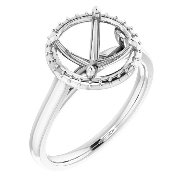 Halo-Style Engagement Ring