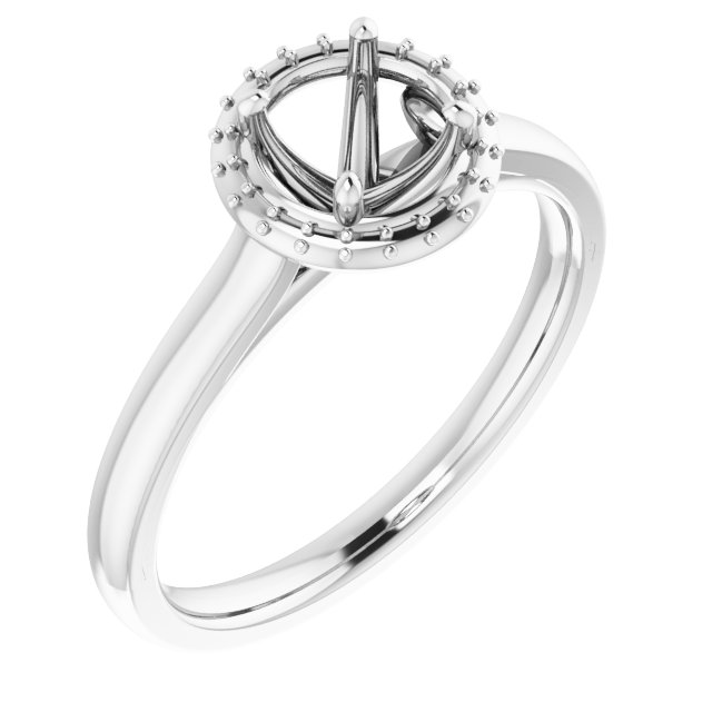 Halo-Style Engagement Ring