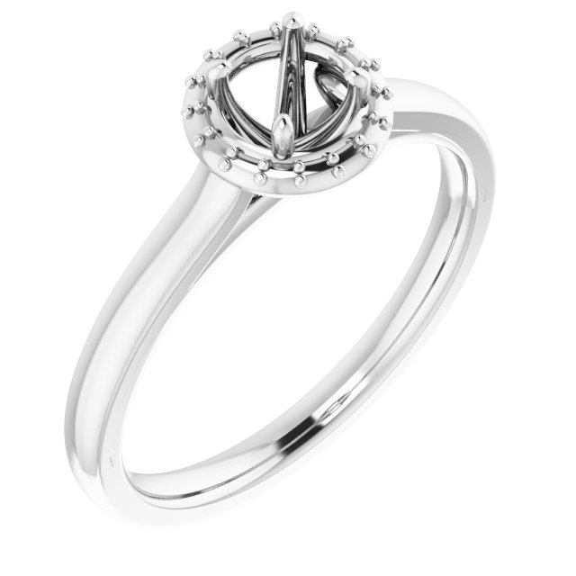 Halo-Style Engagement Ring