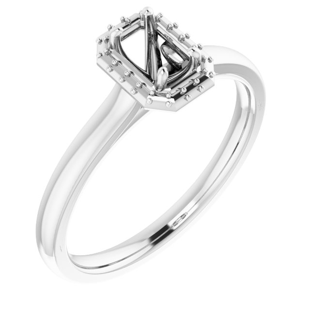 14k White Gold