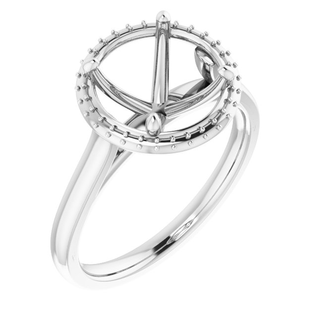 Halo-Style Engagement Ring