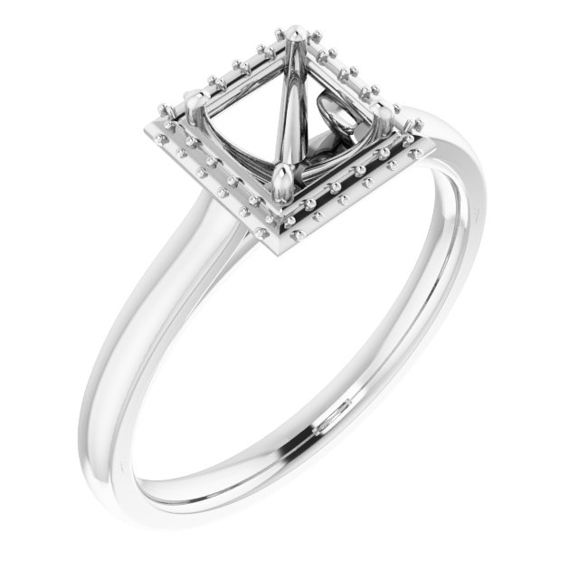 Halo-Style Engagement Ring
