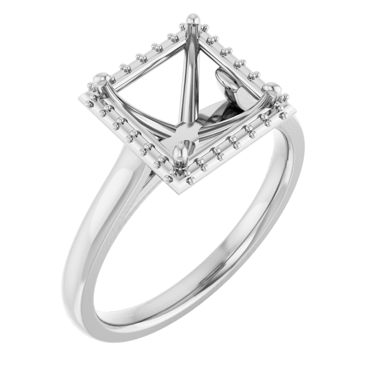 Halo-Style Engagement Ring