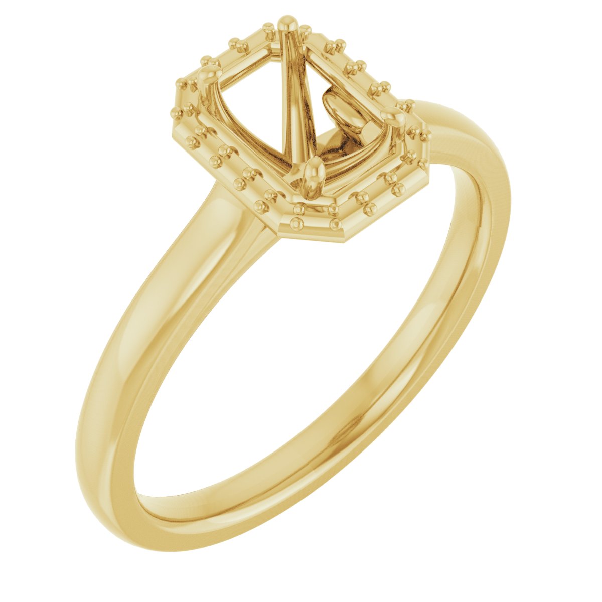 Halo-Style Engagement Ring