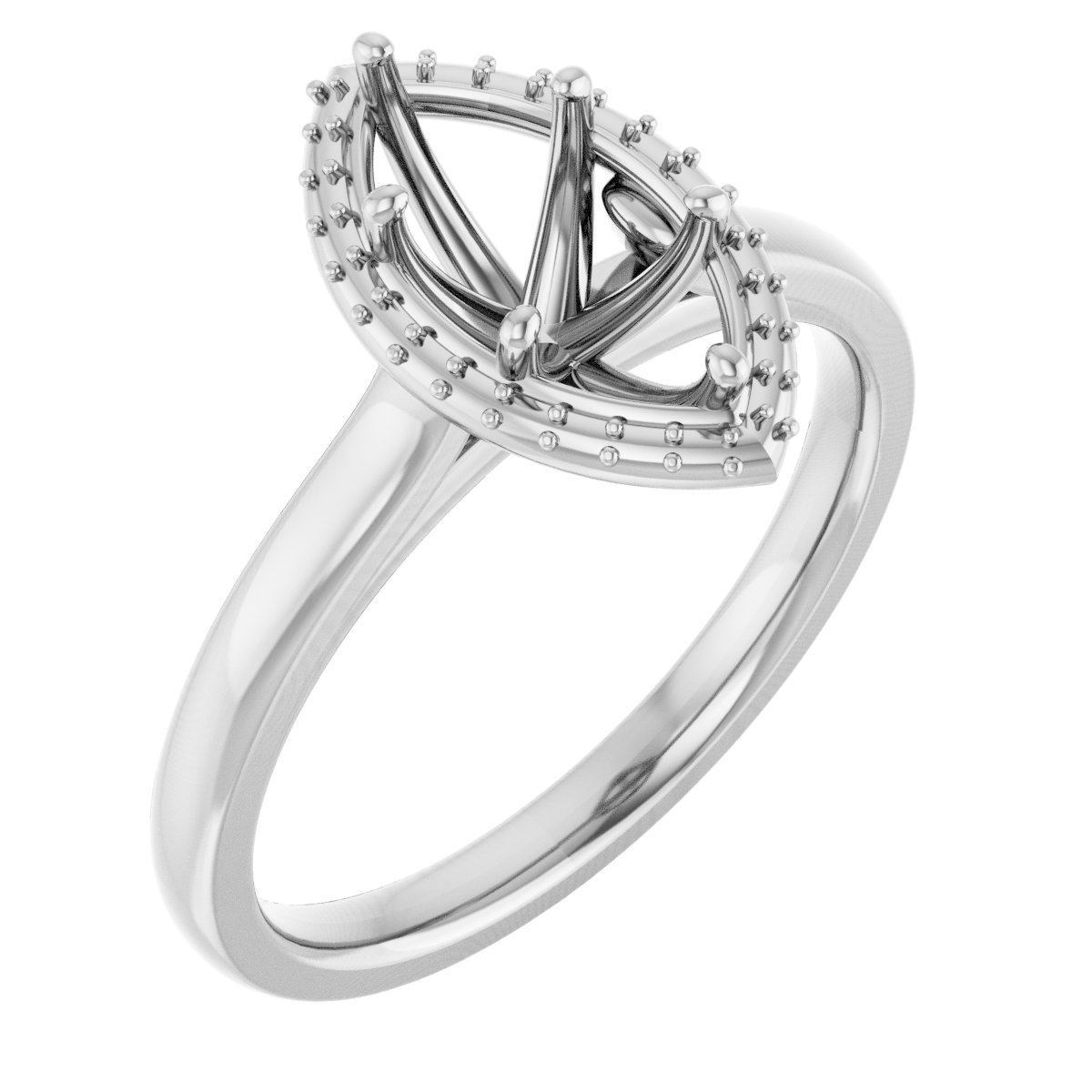 Halo-Style Engagement Ring