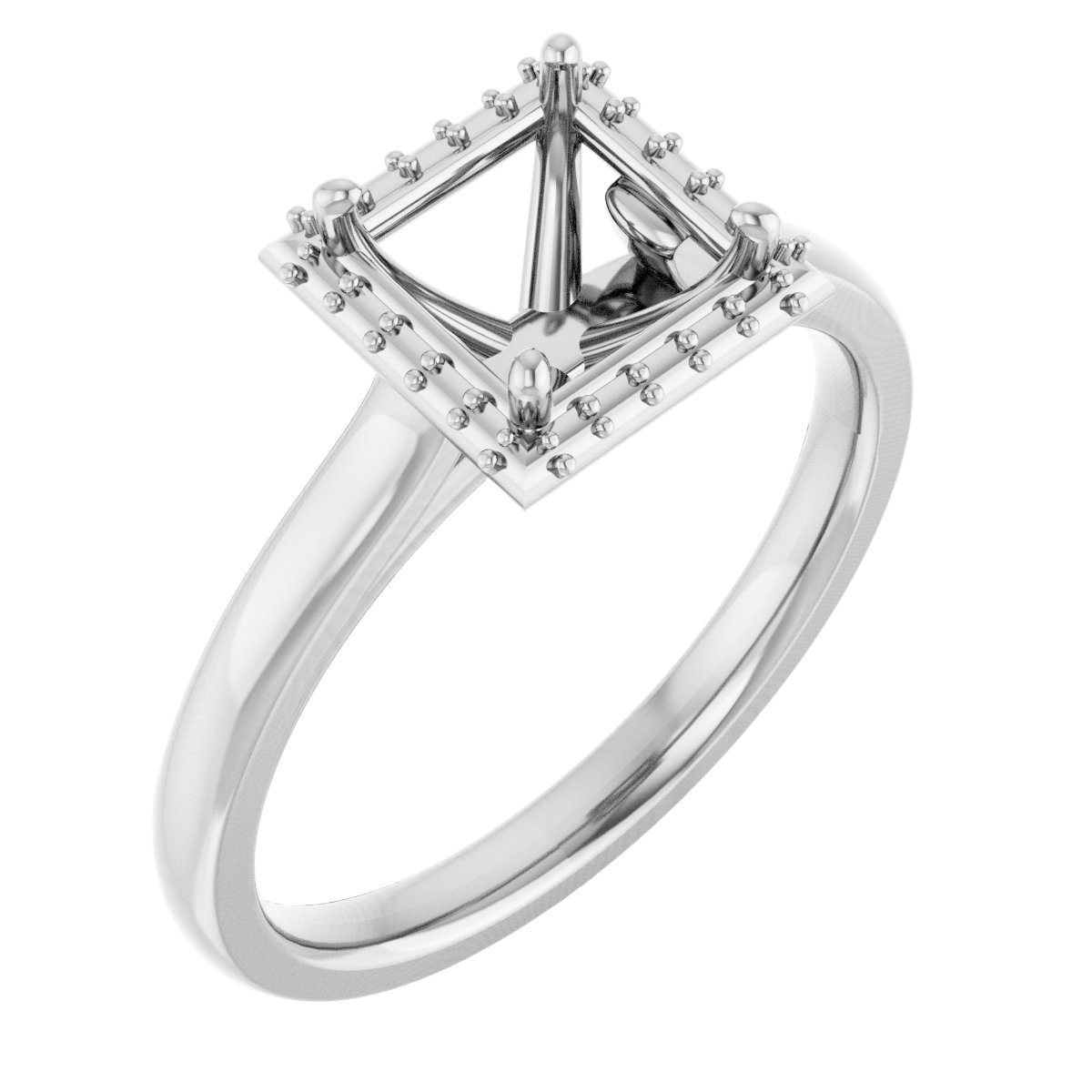Halo-Style Engagement Ring