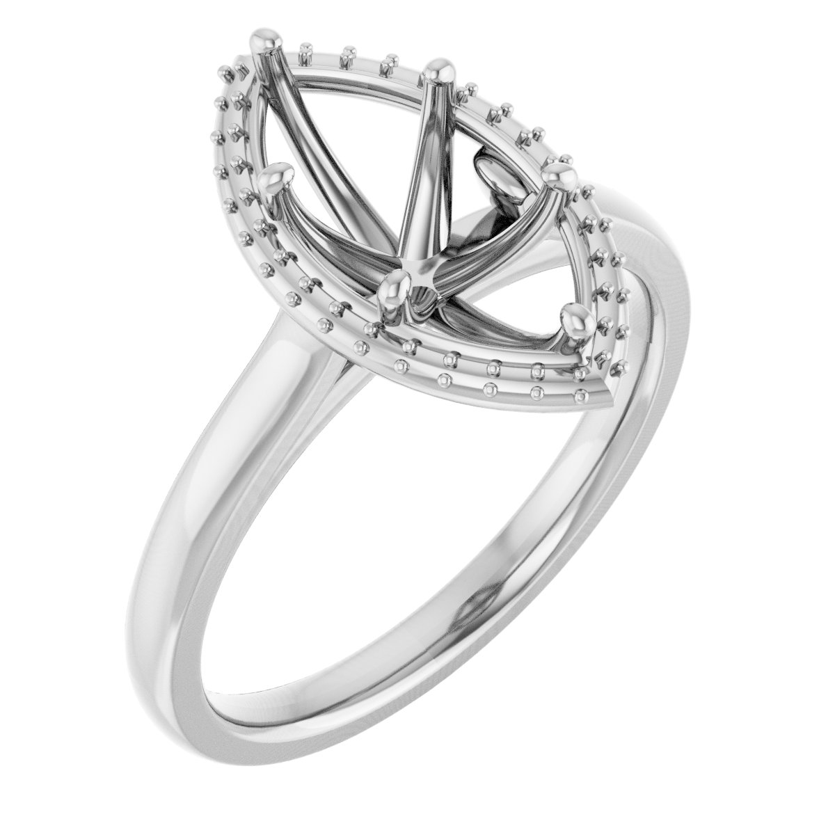 Halo-Style Engagement Ring