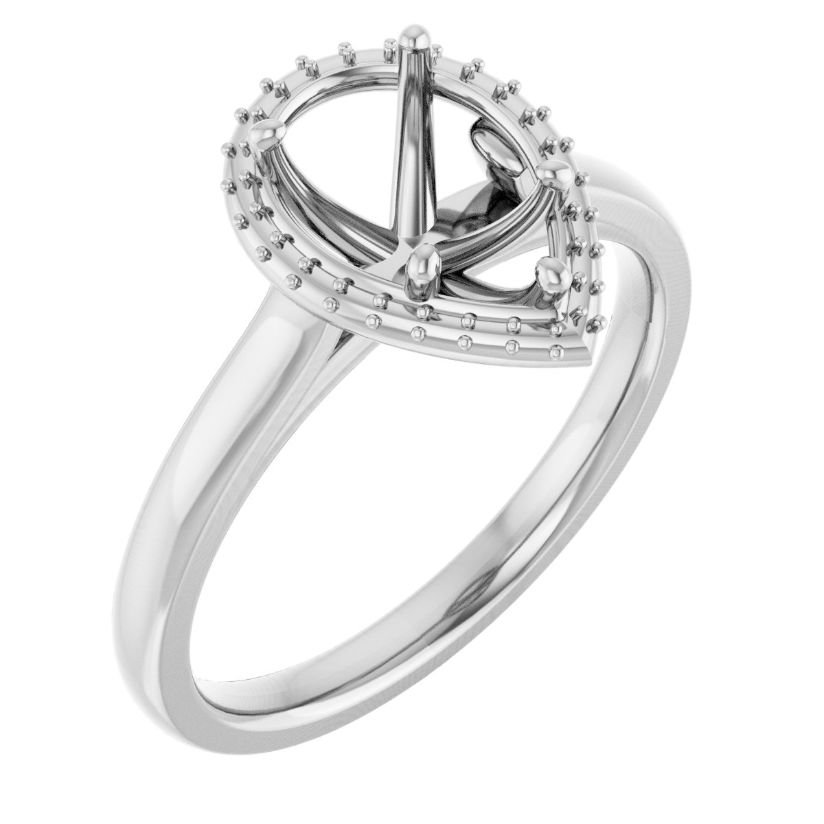 Halo-Style Engagement Ring