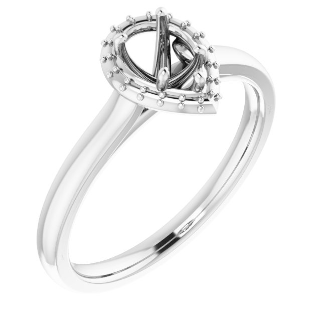14k White Gold