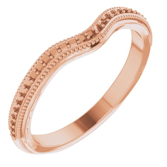 Halo-Style Vintage-Inspired Engagement Ring or Band