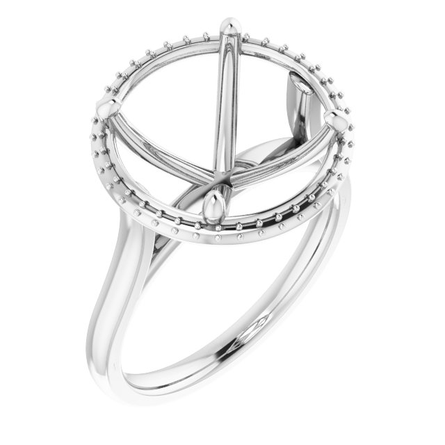 Halo-Style Engagement Ring