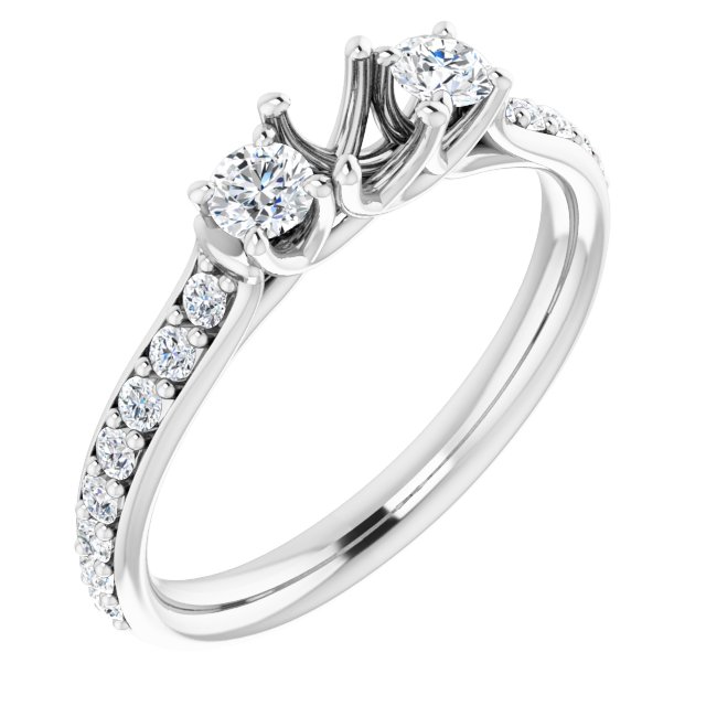 14k White Gold