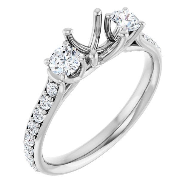 14k White Gold