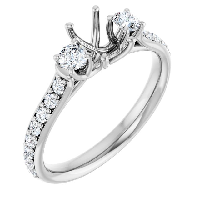 14k White Gold