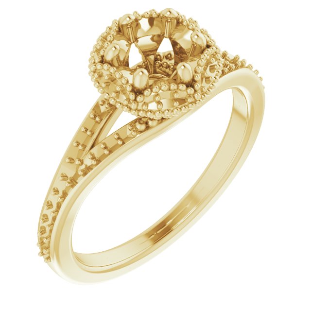 Halo-Style Engagement Ring or Band