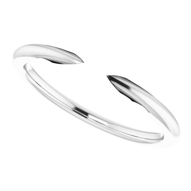 14K White/Rose Infinity-Inspired Ring