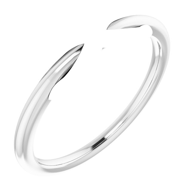 14K White/Rose Infinity-Inspired Ring