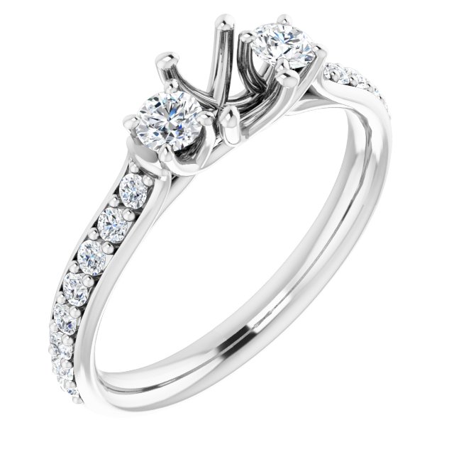14k White Gold