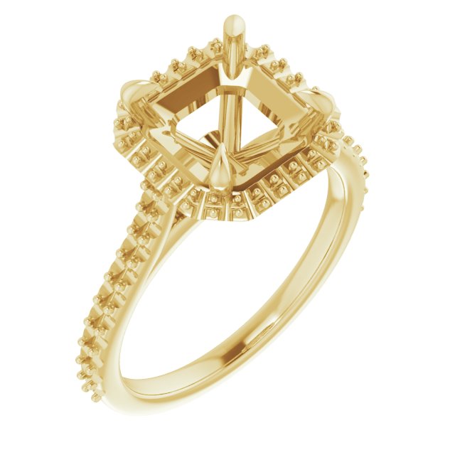 Halo-Style Engagement Ring