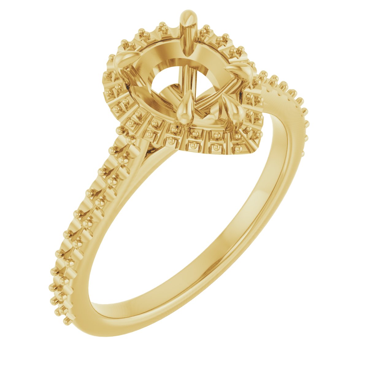 Halo-Style Engagement Ring