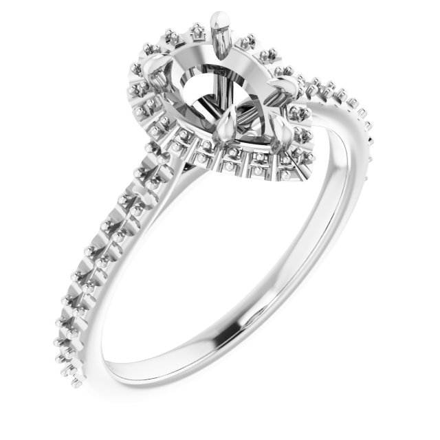Halo-Style Engagement Ring
