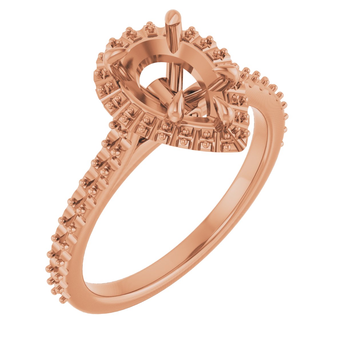 Halo-Style Engagement Ring