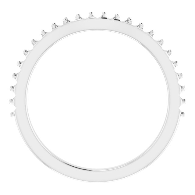 Band Mounting for 7x7 mm Heart Ring view 2