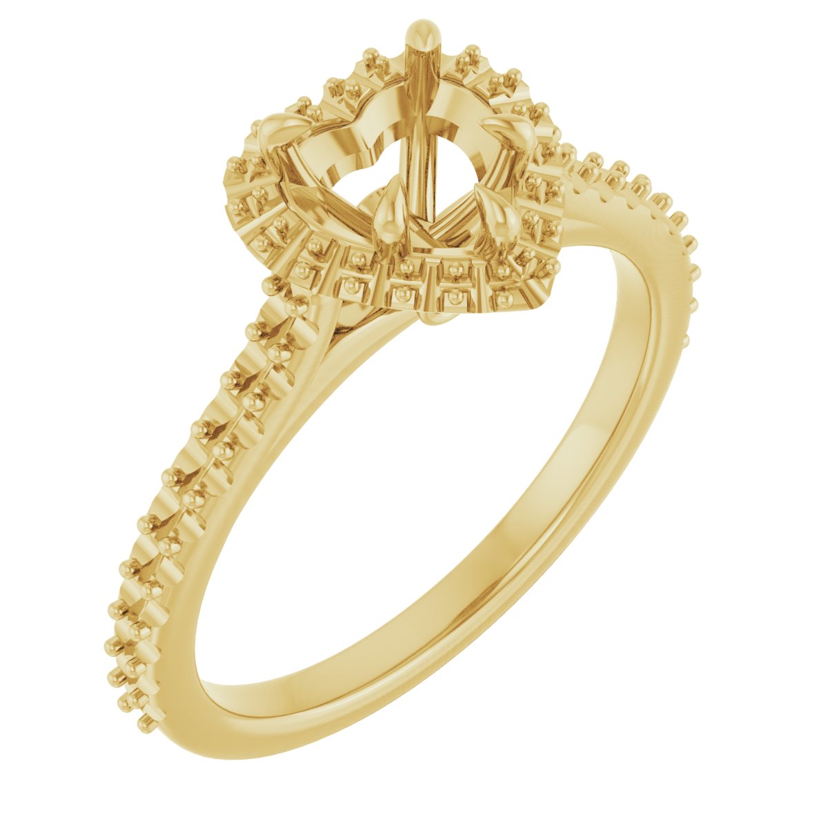 Halo-Style Engagement Ring