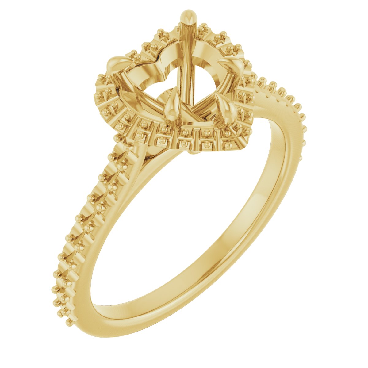 Halo-Style Engagement Ring