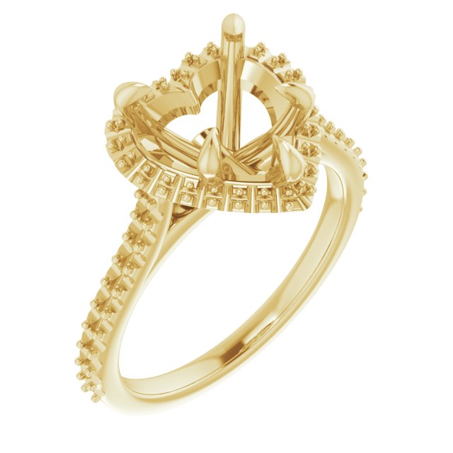 Halo-Style Engagement Ring