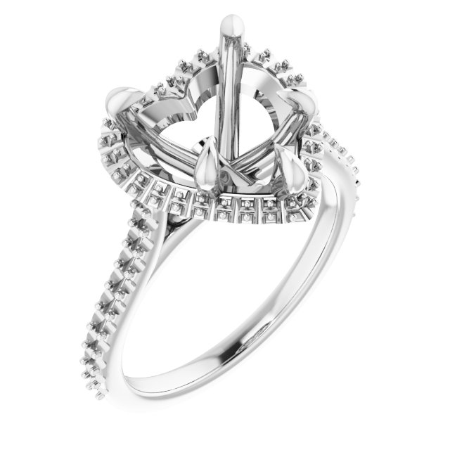 Halo-Style Engagement Ring