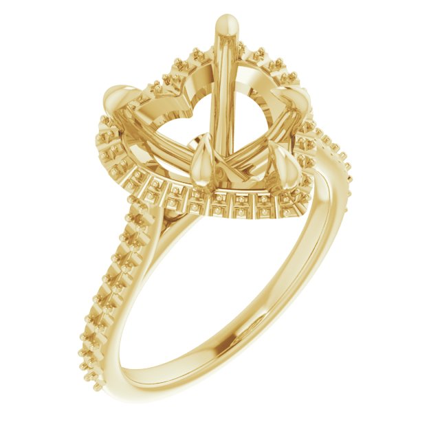 Halo-Style Engagement Ring
