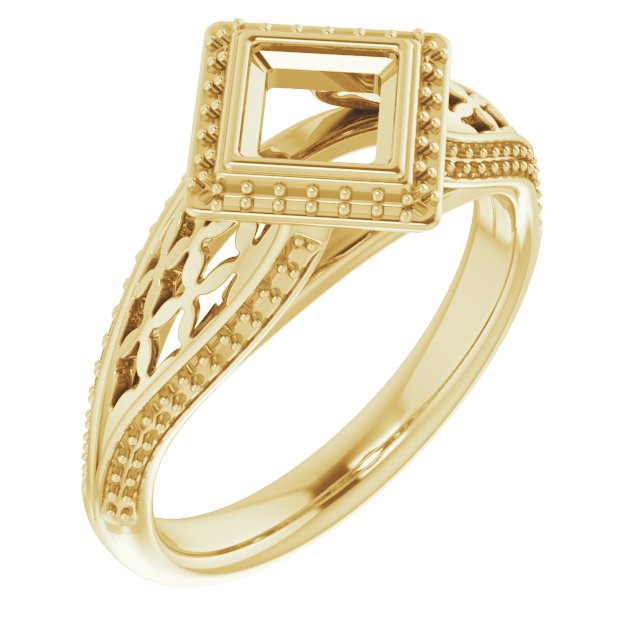 14k Yellow Gold