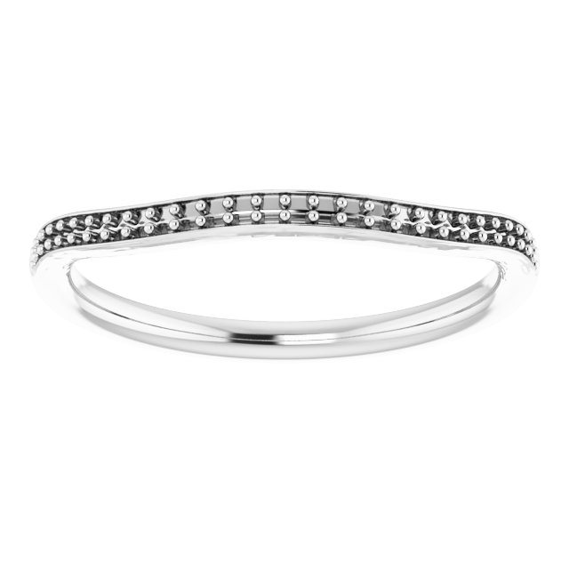 Band Mounting for 8.2 mm Round Ring view 3
