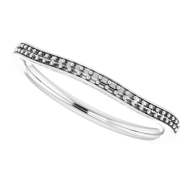 Band Mounting for 8.2 mm Round Ring view 5