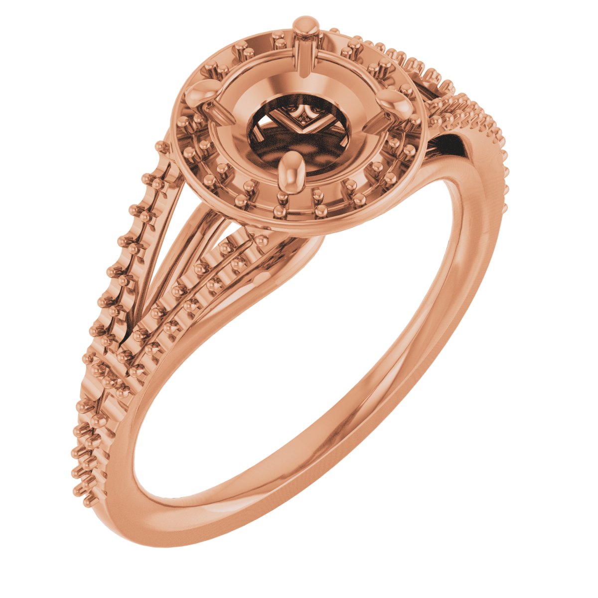 Halo-Style Engagement Ring or Band