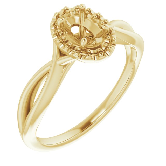 14k Yellow Gold