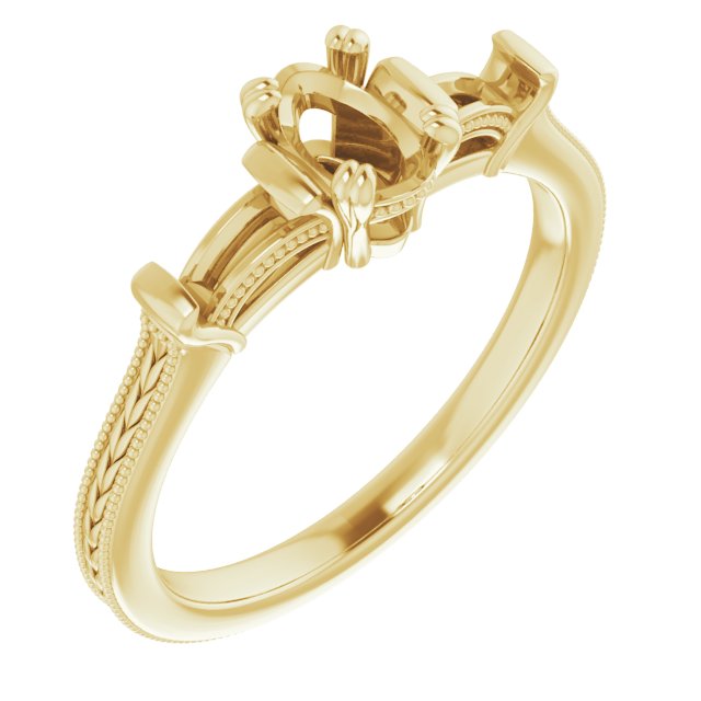 14k Yellow Gold