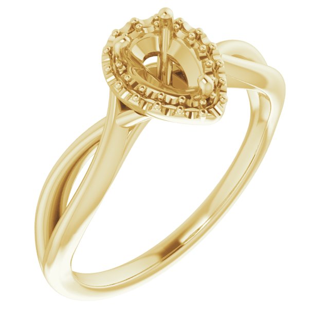 14k Yellow Gold