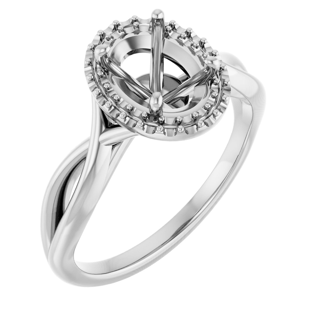 Halo-Style Ring