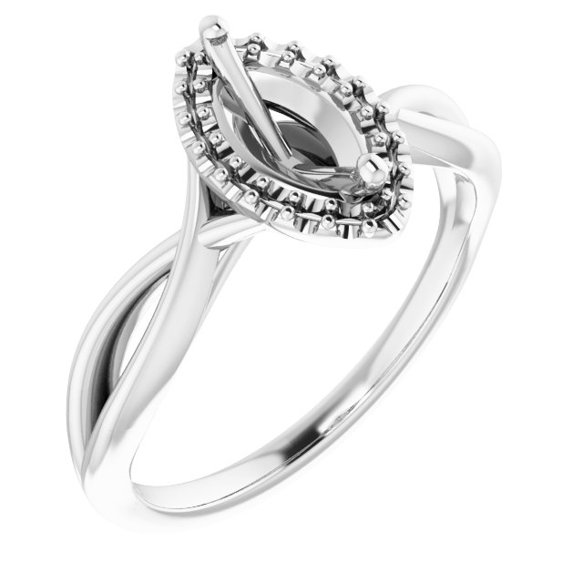 Halo-Style Ring