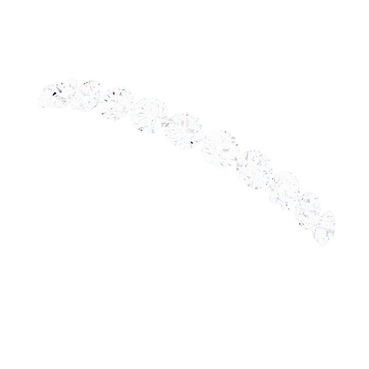 14K White 1/2 CTW Natural Diamond Anniversary Band