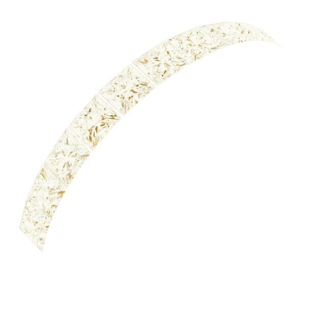 14K Yellow 1 CTW Natural Diamond Anniversary Band Size 7