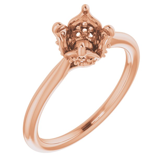 Accented Engagement Ring or Band
