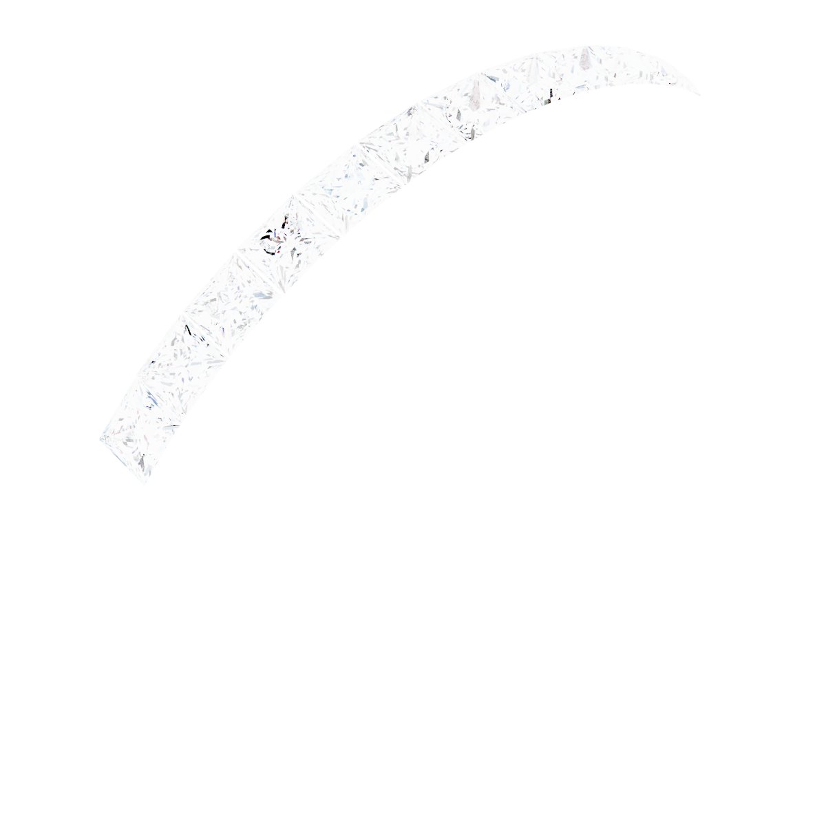 14K White 1/3 CTW Natural Diamond Anniversary Band