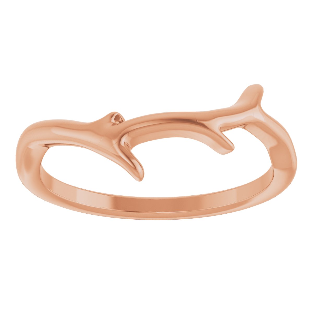 14K Rose Branch Ring 